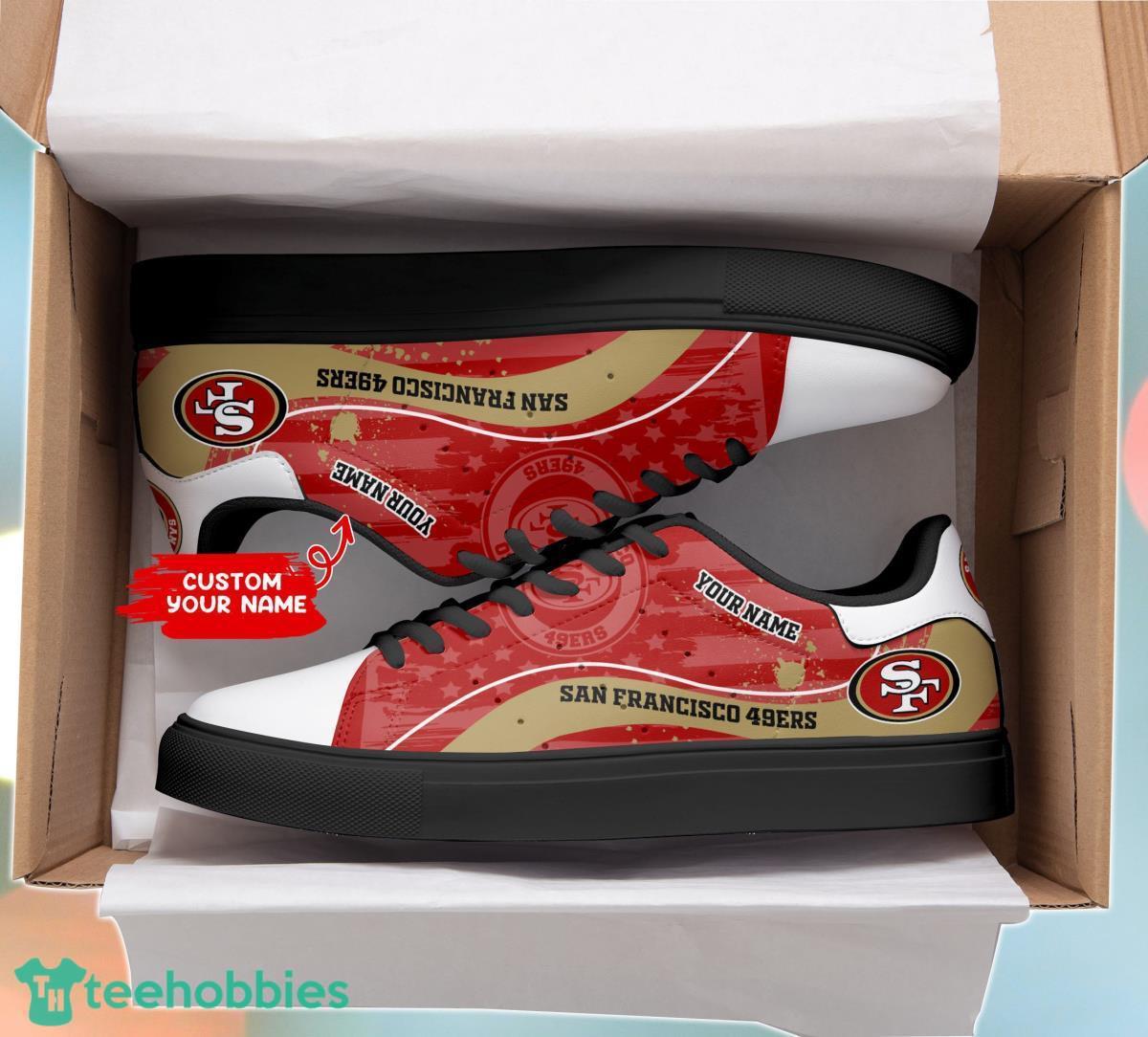 Personalized San Francisco 49ers Nike Logo Stan Smith Shoes, Gifts 49ers  NFL fans - The Clothes You'll Ever Need