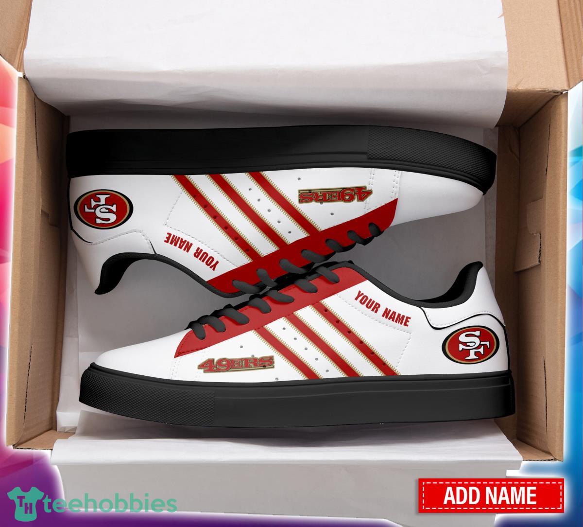 Personalized San Francisco 49ers Nike Logo Stan Smith Shoes, Gifts 49ers  NFL fans - The Clothes You'll Ever Need