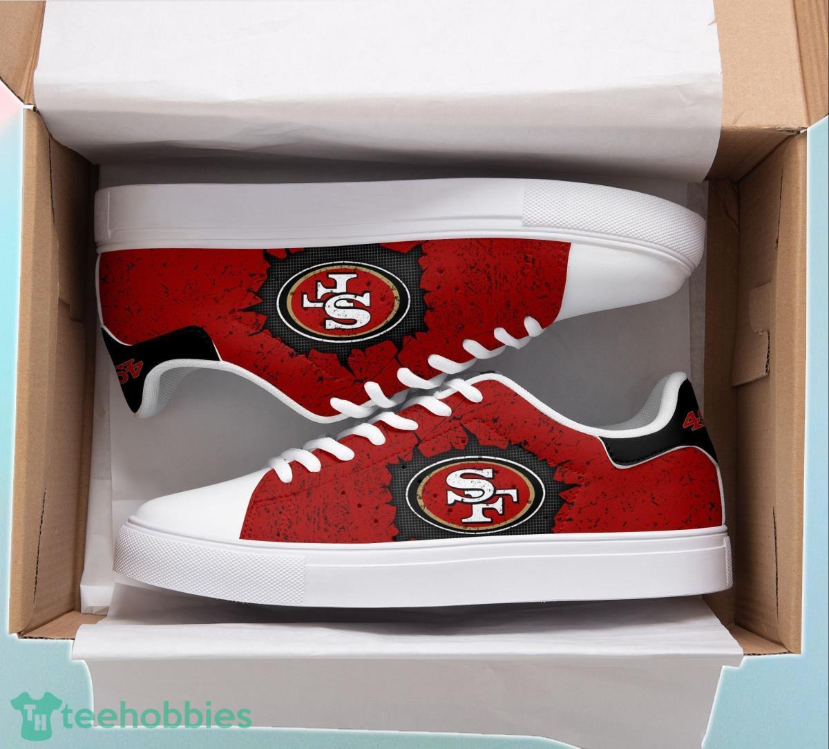 San Francisco 49ers Stan Smith Sneakers Best Gift For Fans Product Photo 2
