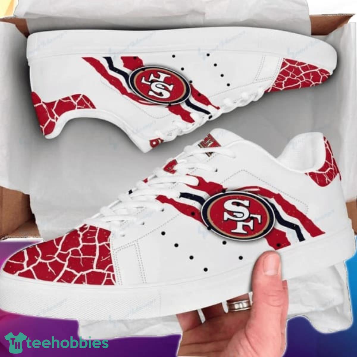 San Francisco 49ers Stan Smith Sneakers Best Gift For Real Fans Product Photo 2