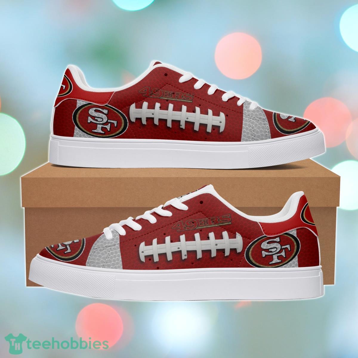 San Francisco 49ers Stan Smith Sneakers Style Gift For Men And Women Fans Product Photo 1