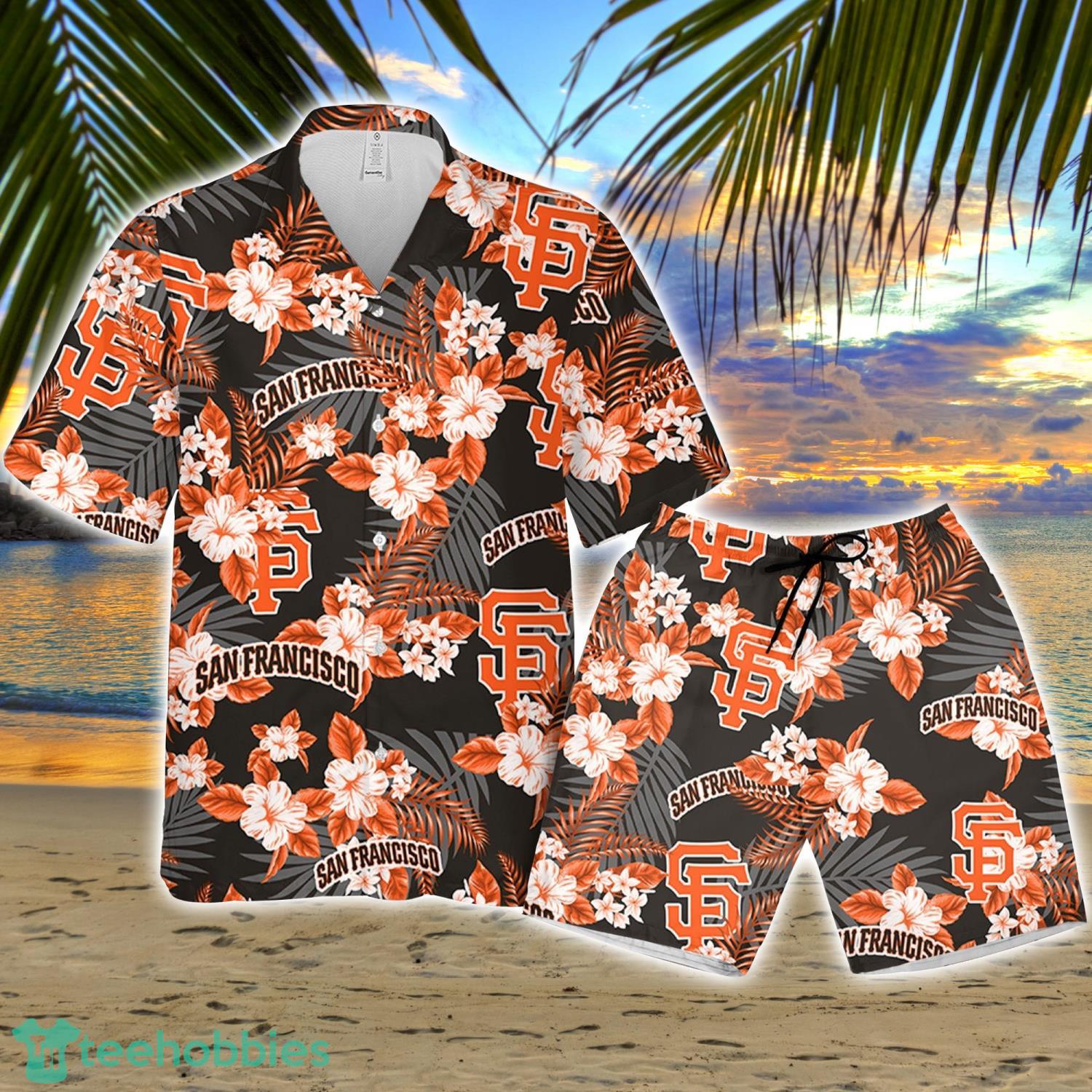 NEW FASHION 2023 San Francisco Giants Hawaiian Shirt flower summer