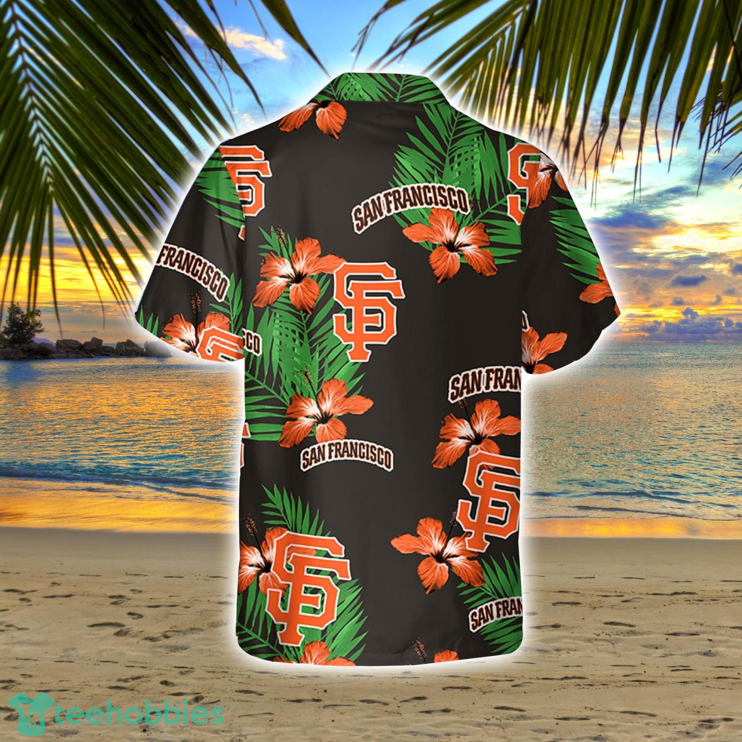 NEW FASHION 2023 San Francisco Giants Hawaiian Shirt Tropical flower gift  for fans