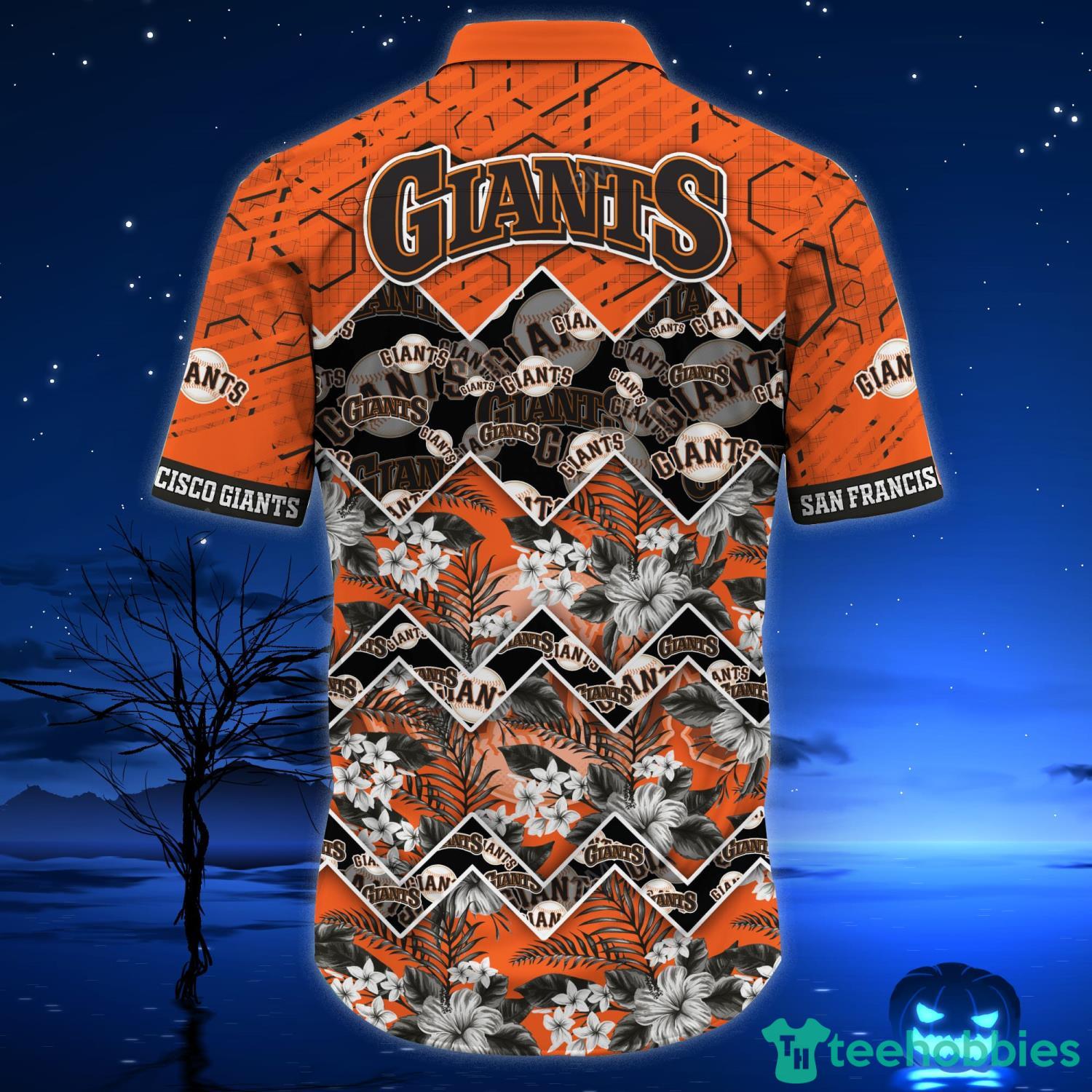 San Francisco Giants MLB Flower Full Print 3D Hawaiian Shirt