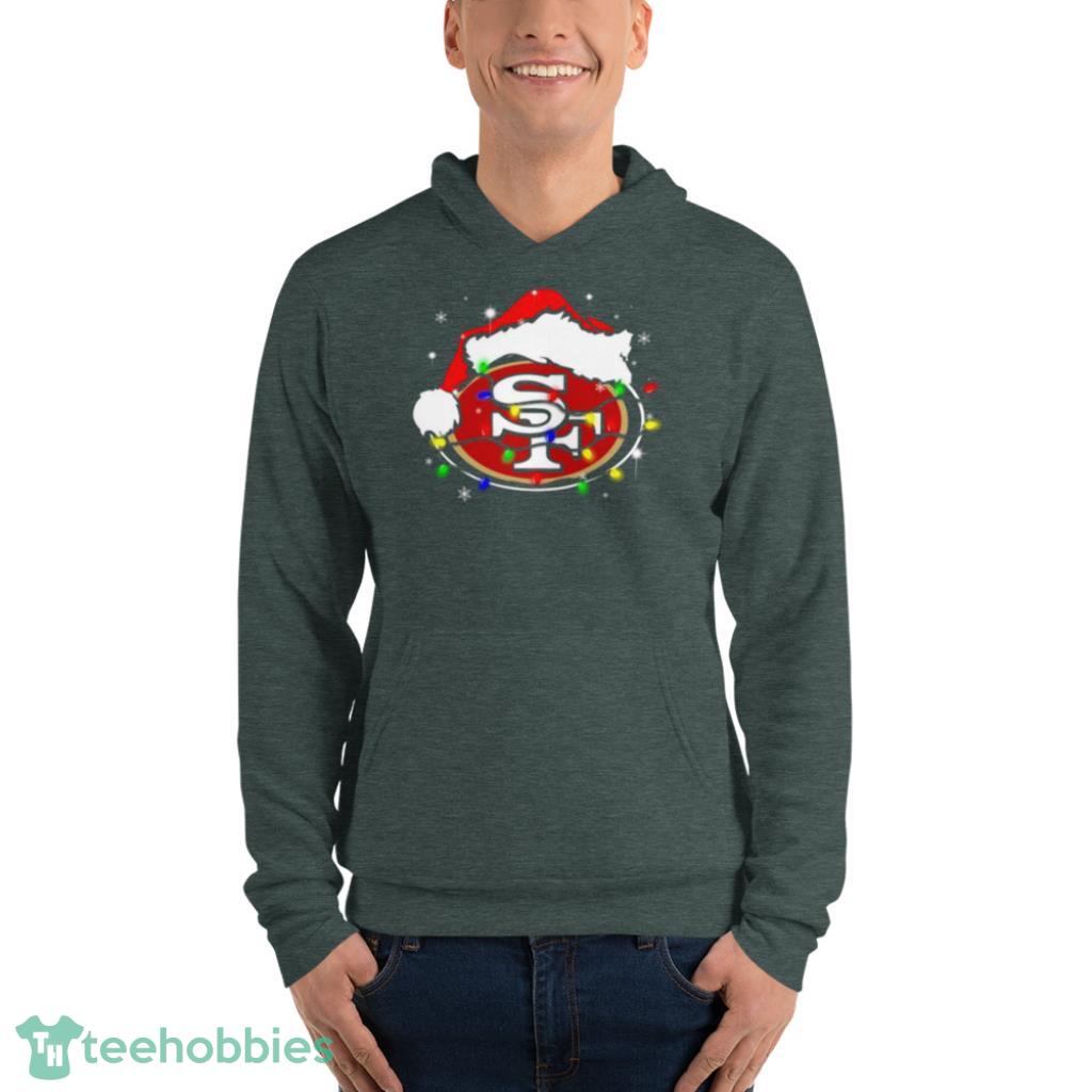 San Francisco 49ers Santa dabbing Christmas sweater, shirt, hoodie