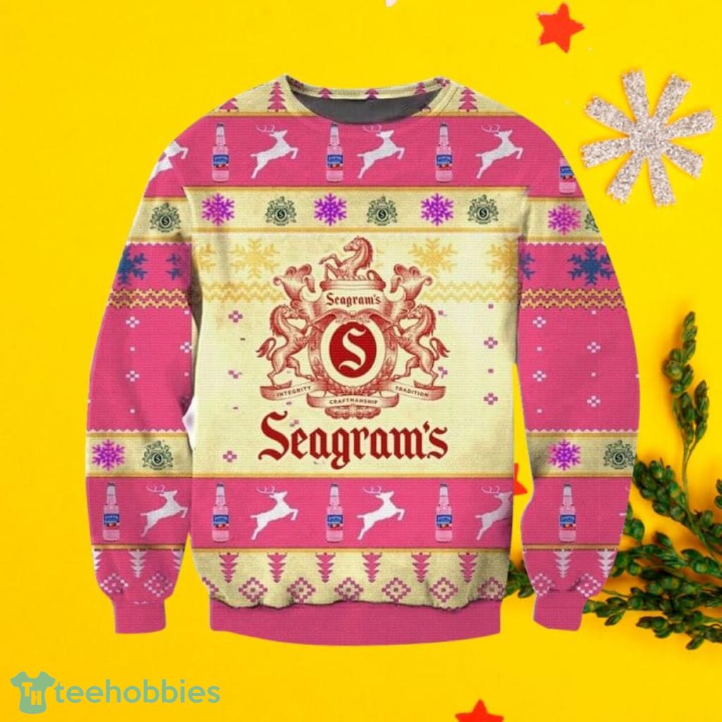 Seagrams Escapes Ugly Christmas Sweater 3D Gift For Men And Women Product Photo 1 Seagrams Escapes Ugly Christmas Sweater 3D Gift For Men And Women Product Photo 1