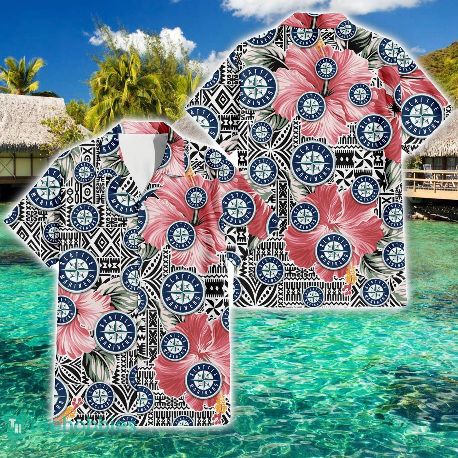 Seattle Mariners Sports American Tropical Coconut Vintage Patterns Hawaiian  Shirt