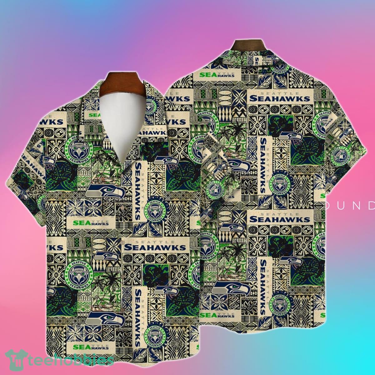 Seattle Seahawks 2023 AOP Hawaiian Shirt Best Gift For Men And Women Product Photo 1