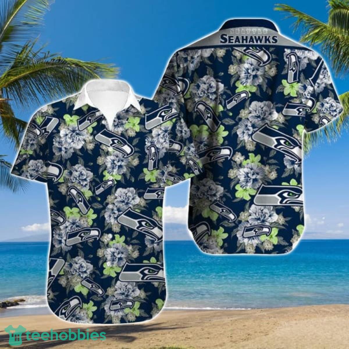 Seattle Seahawks Hawaiian Shirt Best Gift For Fans Product Photo 1