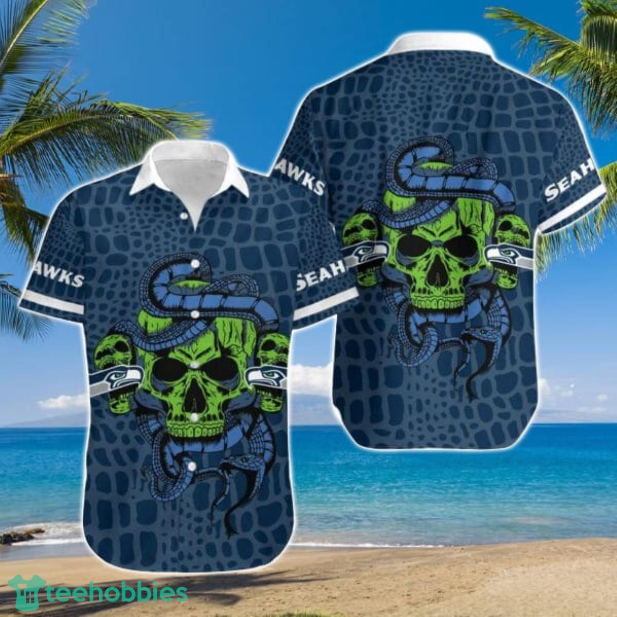 Seattle Seahawks NFL For Fan Hawaiian Shirt Unique Gift Product Photo 1