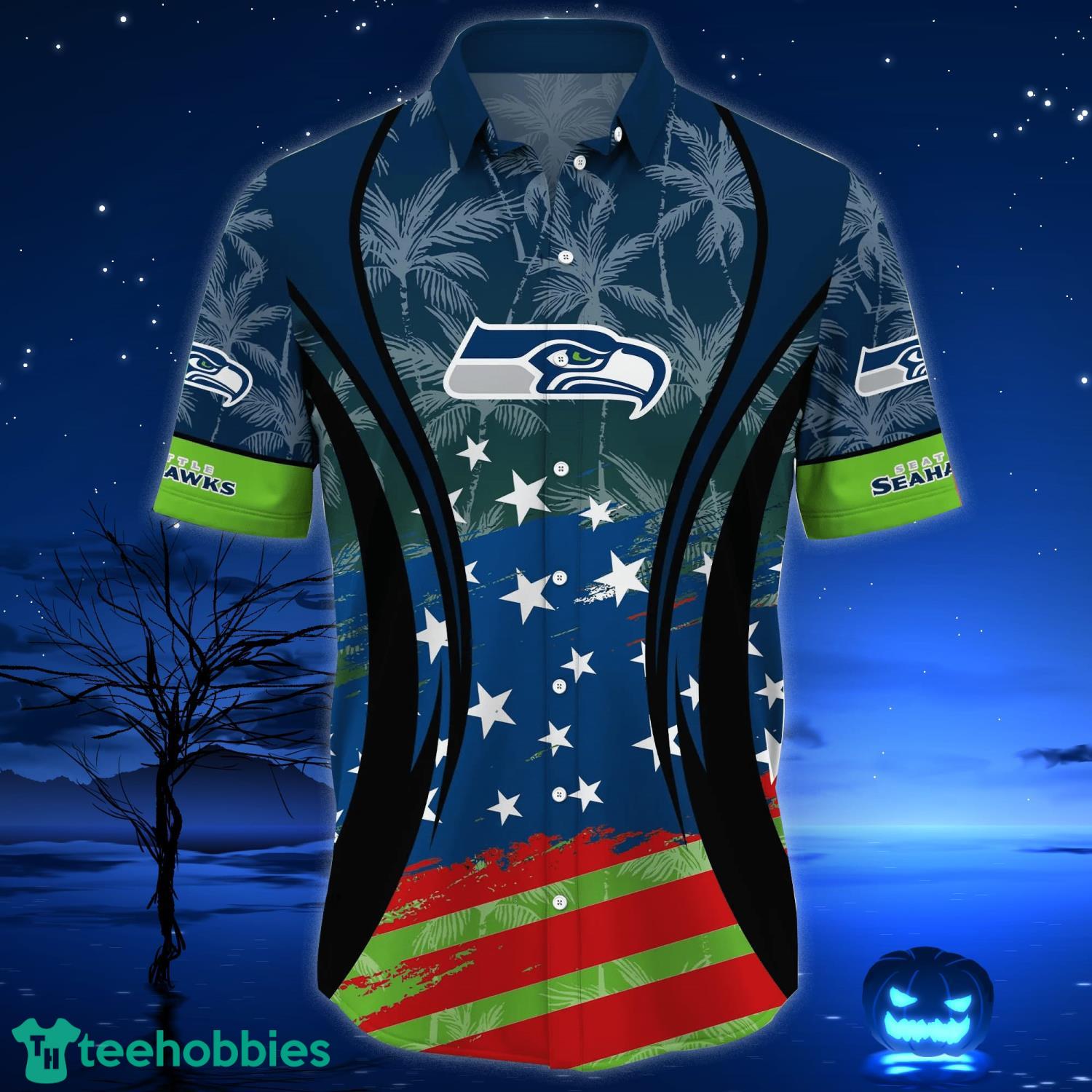 Seattle Seahawks NFL Hawaiian Shirt Star Pattern Best Trend Summer Gift