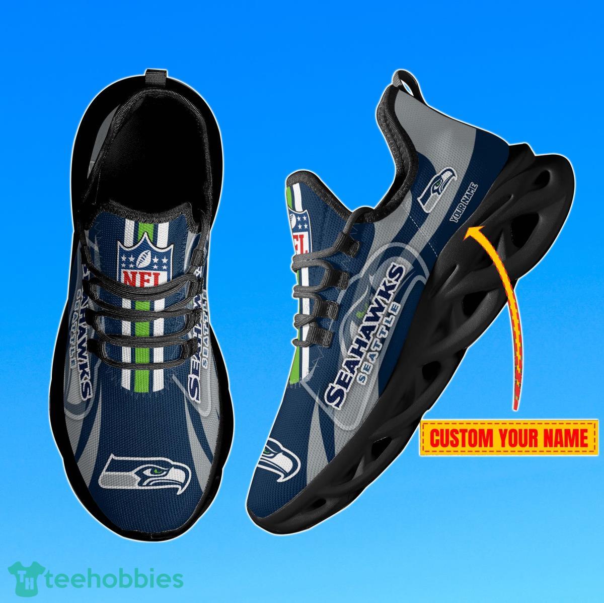 Seattle Seahawks – Personalized Max Soul Shoes Best Gift For Men And Women Fans Product Photo 2