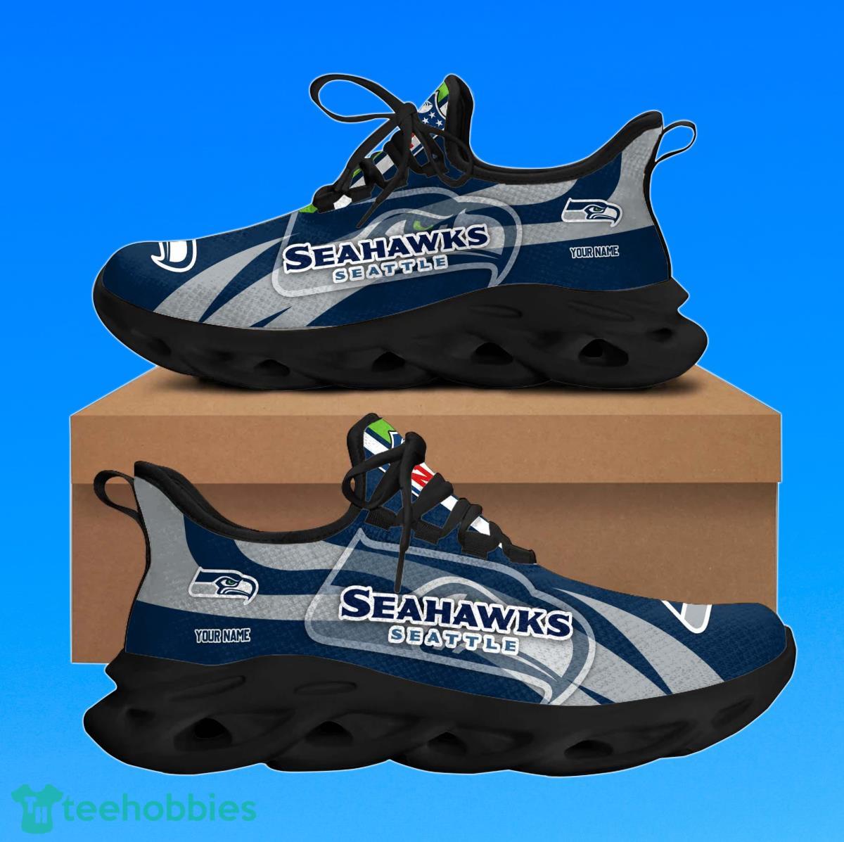 Seattle Seahawks – Personalized Max Soul Shoes Best Gift For Men And Women Fans Product Photo 1