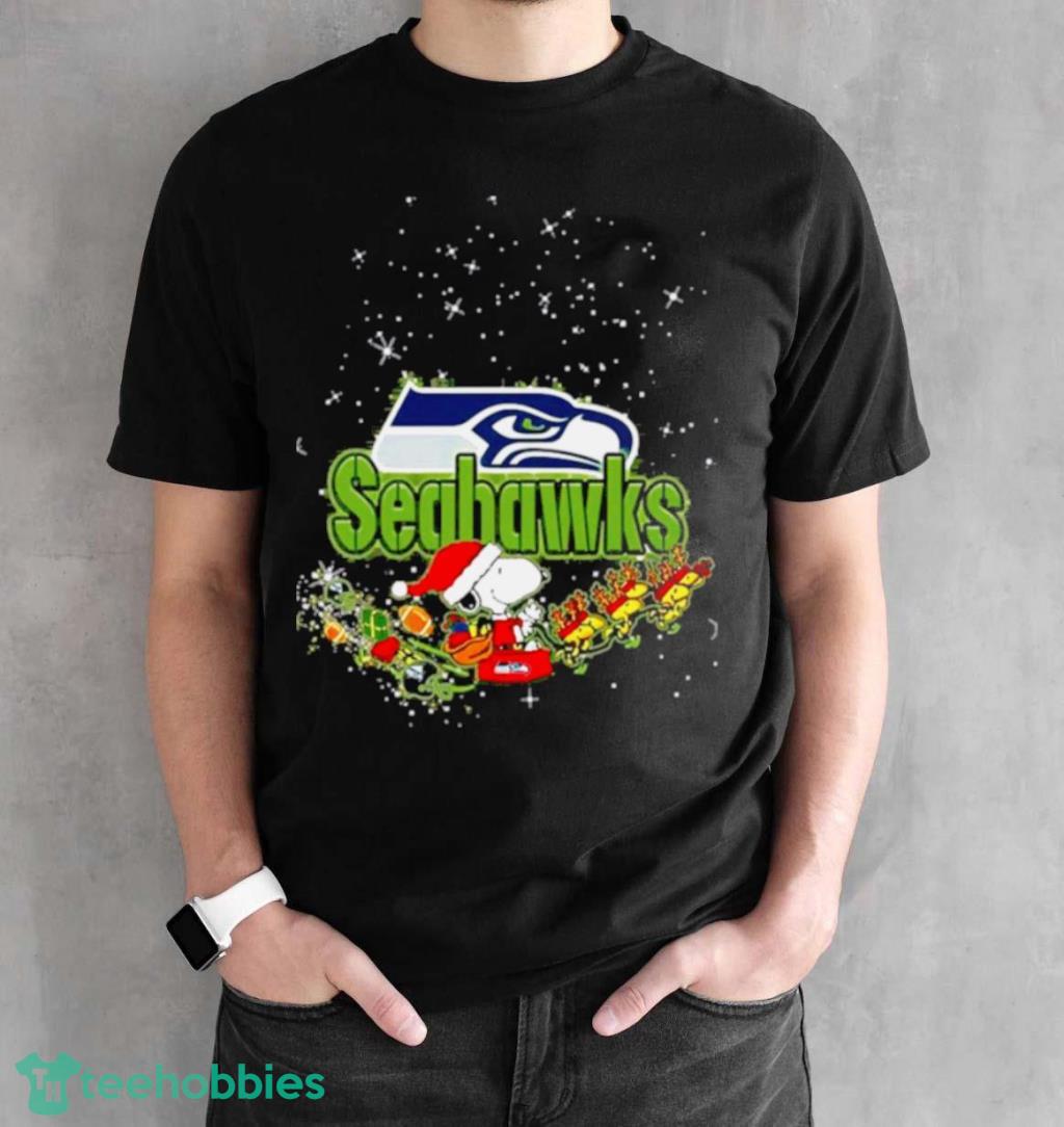 Seattle Seahawks Snoopy Christmas Shirt - Peanutstee