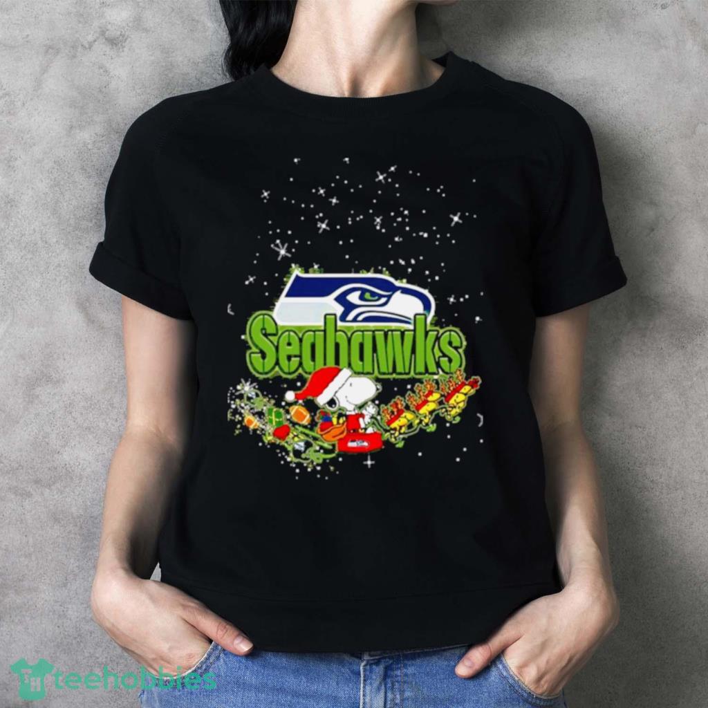 Christmas Snoopy Seattle Seahawks Shirt