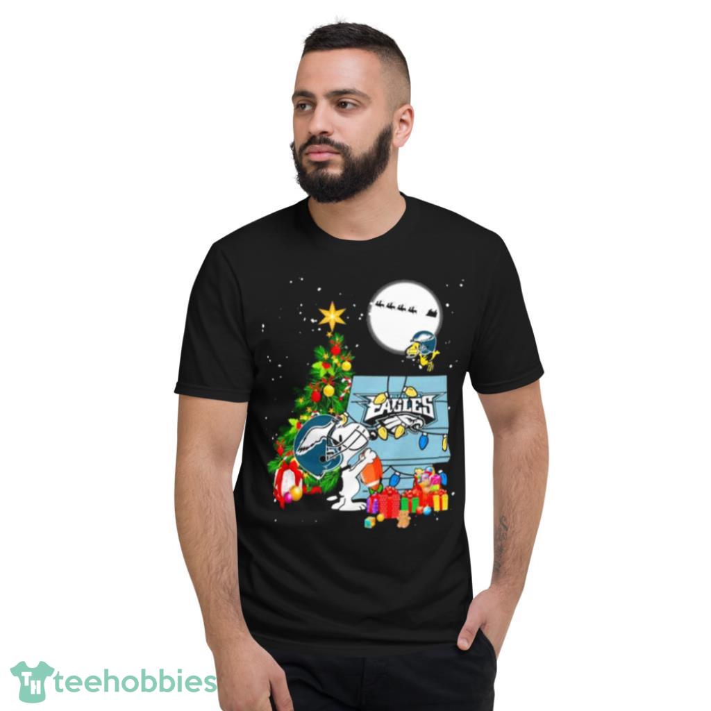 Snoopy and Woodstock Philadelphia Eagles Home Merry Christmas shirt