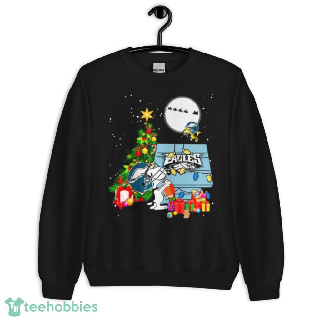 Official Snoopy philadelphia eagles Christmas T-shirt, hoodie, tank top,  sweater and long sleeve t-shirt