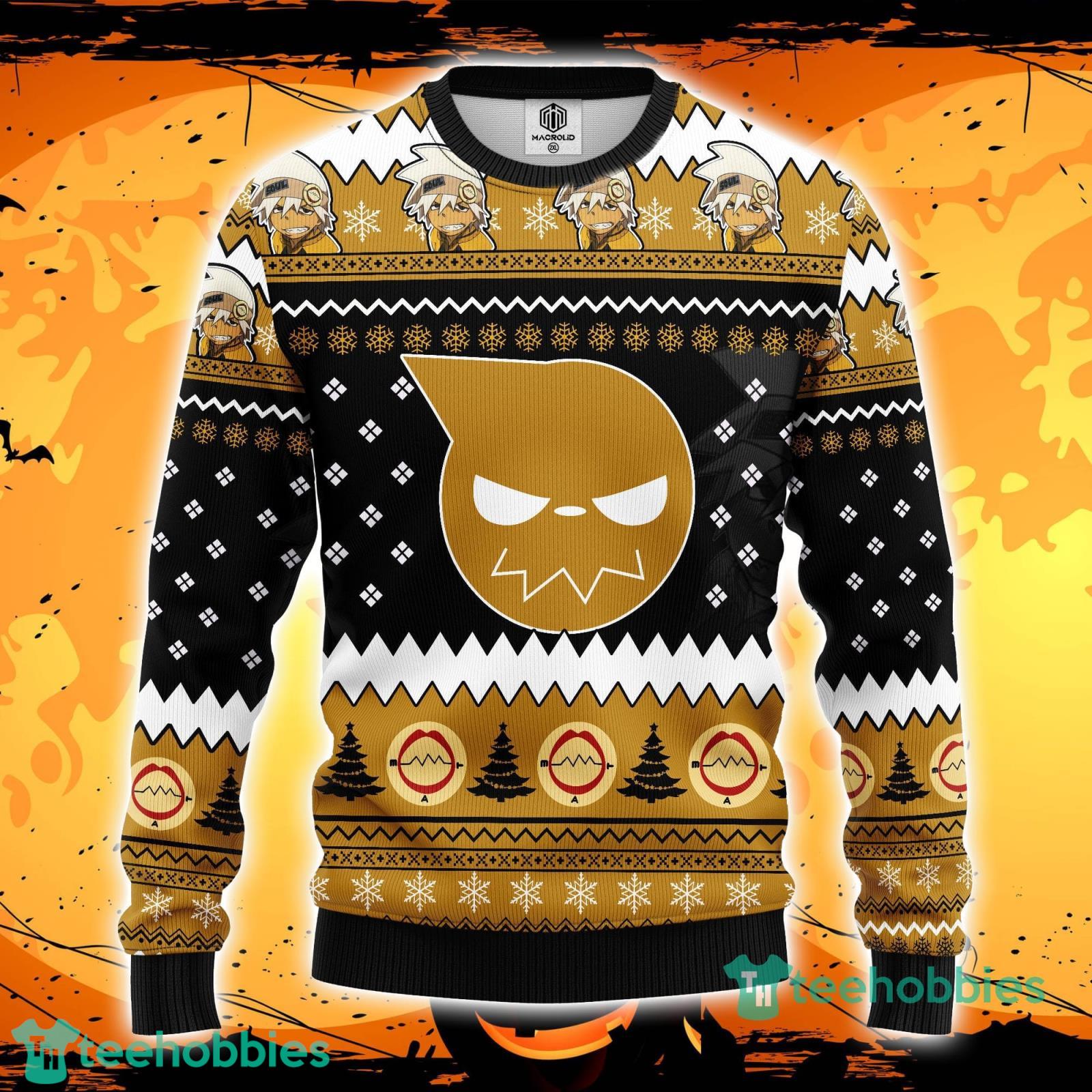 Black Star Custom Anime Soul Eater Ugly Christmas Sweater