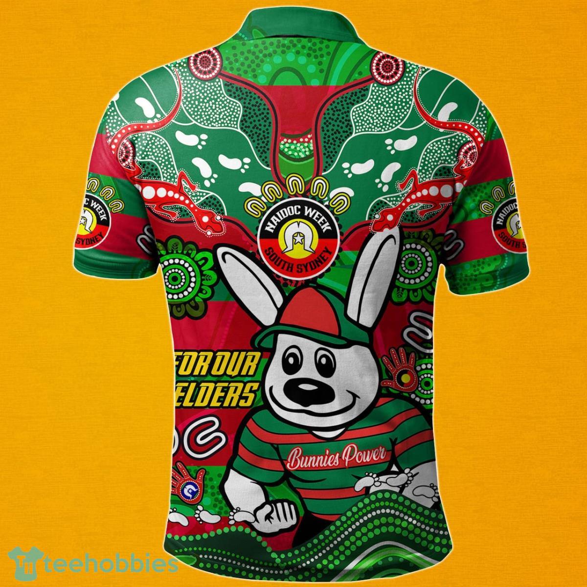 South Sydney Rabbitohs NRL Australia Naidoc Week Polo Shirt Best