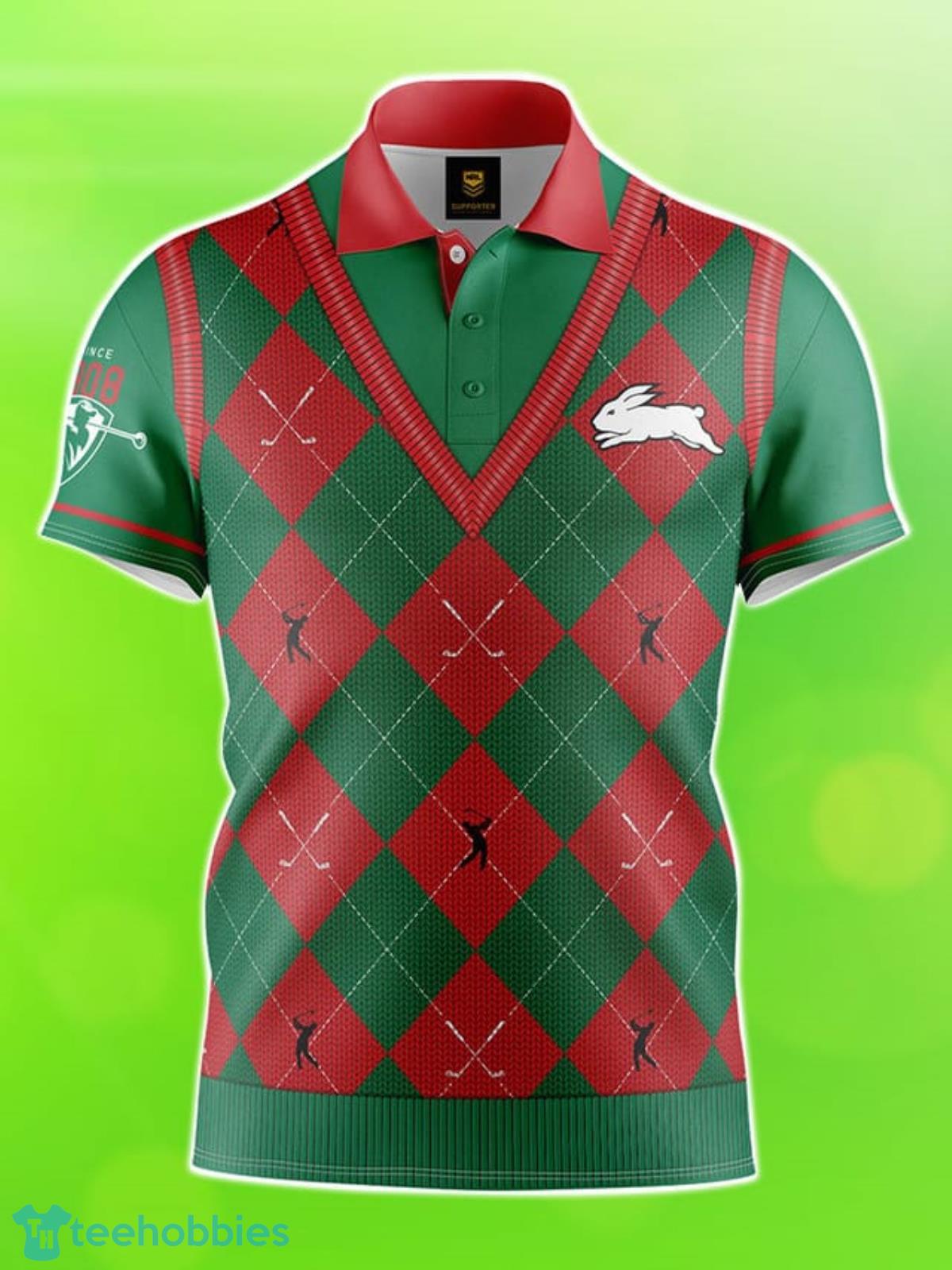 South Sydney Rabbitohs NRL Fairway Golf Polo Shirt Best Gift Men And Women For Fans Product Photo 1