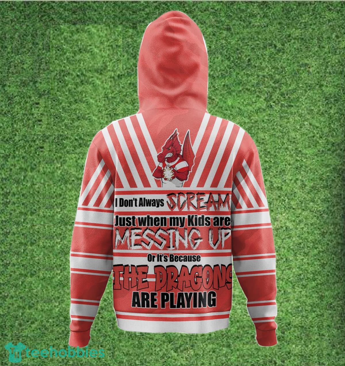 St. George Illawarra Dragons Custom Name Mother’s Day NRL Custom Hoodie Best Gift For Fans Product Photo 2