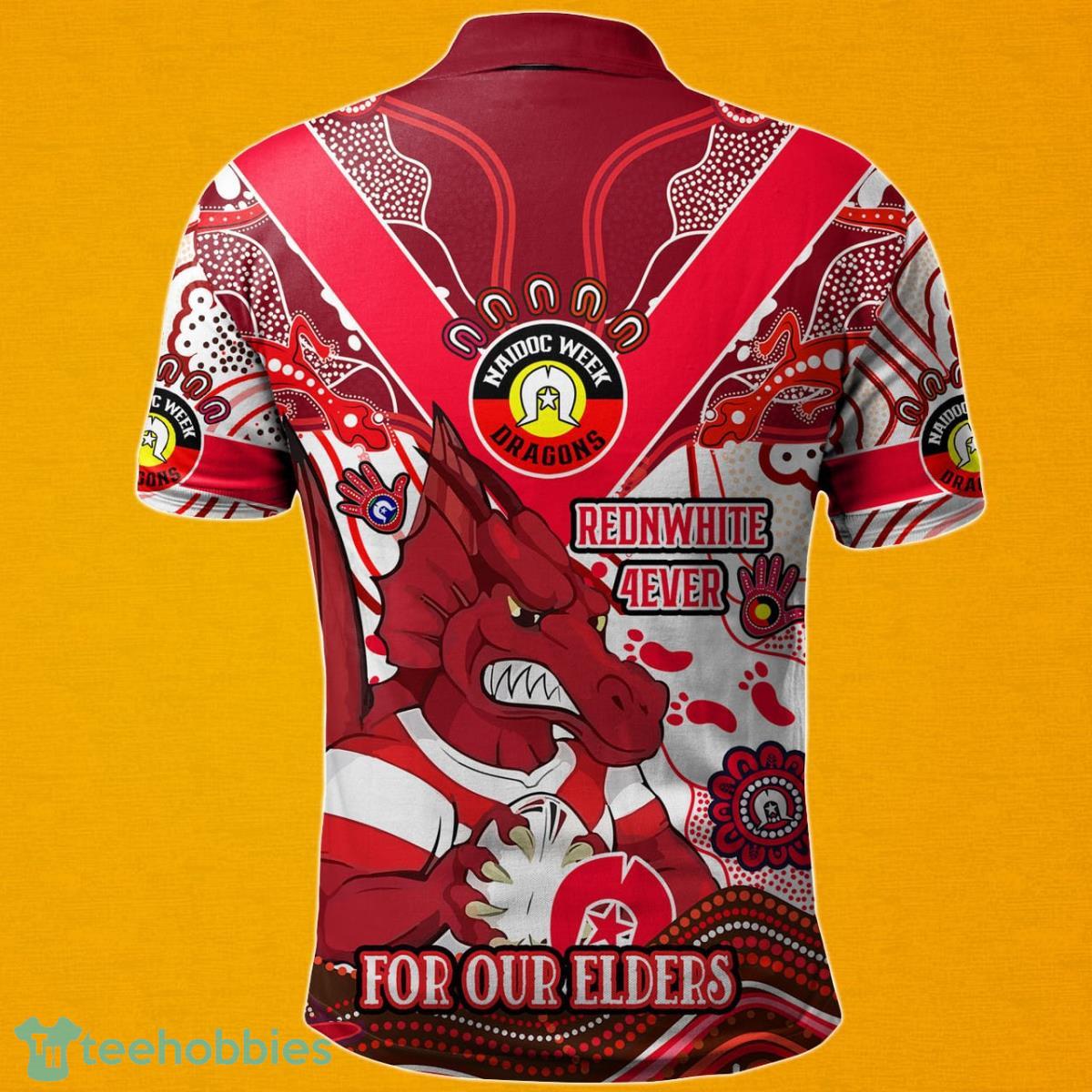 St. George Illawarra Dragons NRL Australia Naidoc Week Polo Shirt Best Gift For Fans Product Photo 2