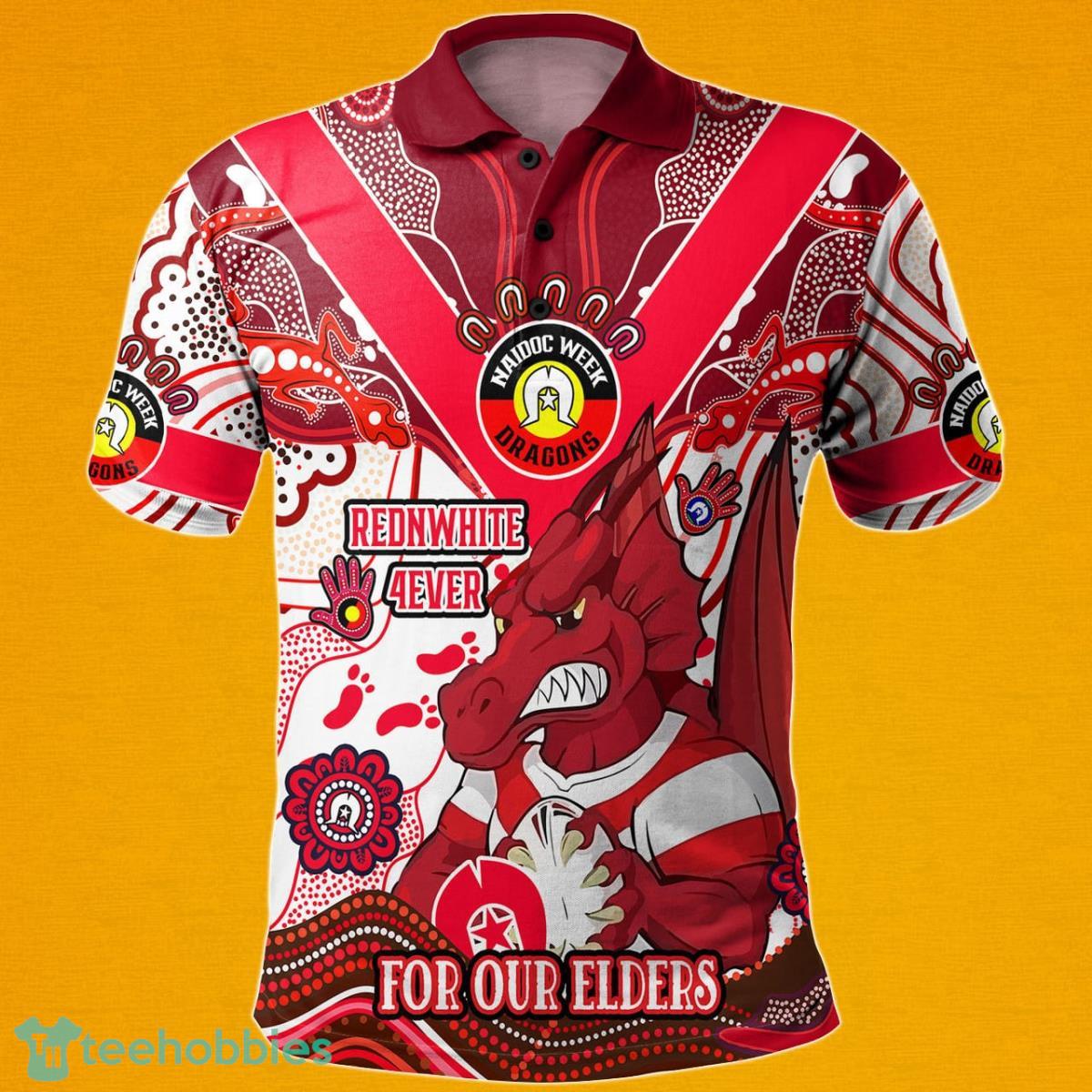 St. George Illawarra Dragons NRL Australia Naidoc Week Polo Shirt Best Gift For Fans Product Photo 1