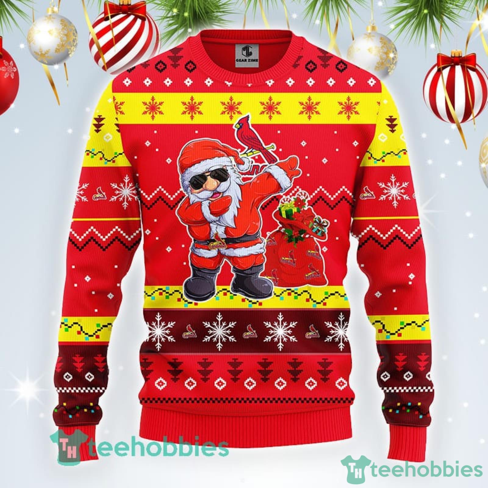 Christmas Gift St. Louis Cardinals Sport Fans 3D Ugly Christmas Sweater For  Men And Women