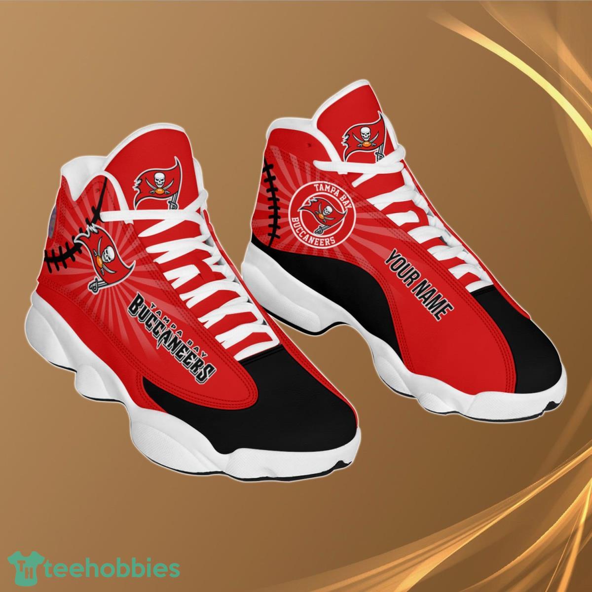 Tampa Bay Buccaneers Personalzied Name Air Jordan 13 Shoes Best Gift Fans Product Photo 1