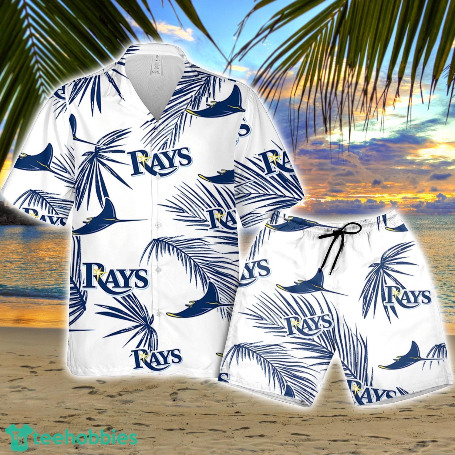 LIMITED] Tampa Bay Rays MLB-Summer Hawaiian Shirt And Shorts