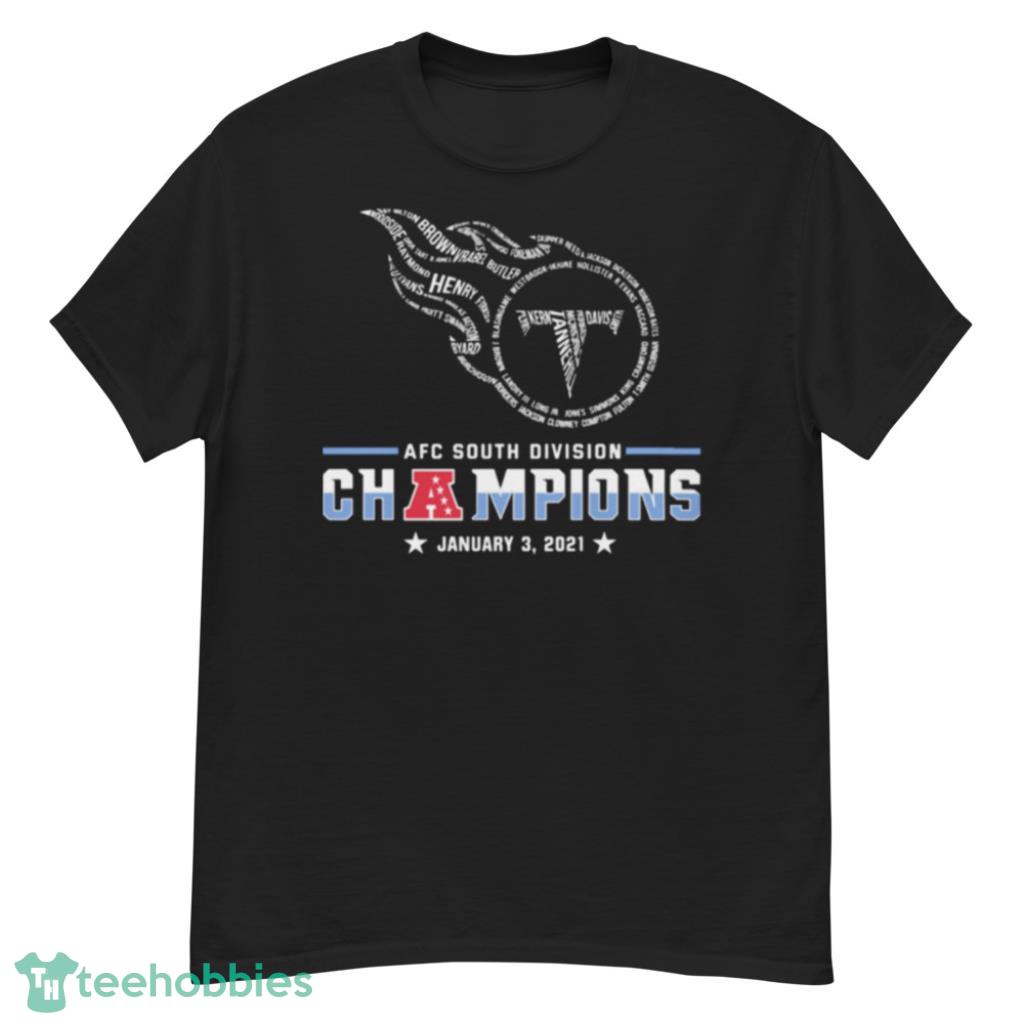 Tennessee Titans Afc South Division Champions January 3 2021 Shirt