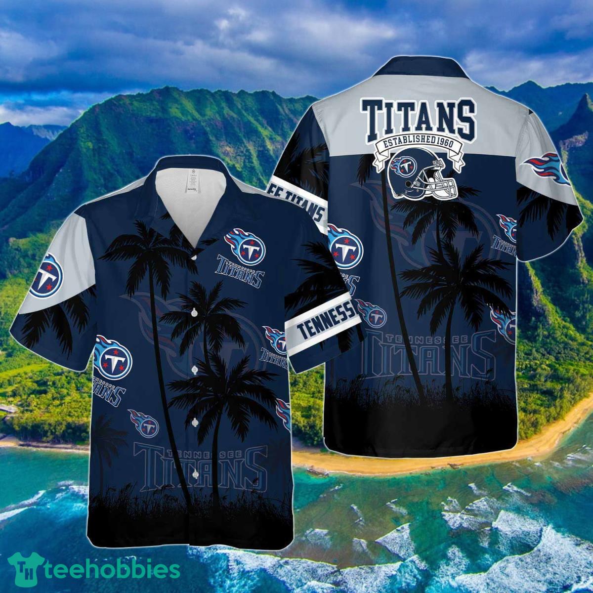 NFL Tennessee Titans Hawaiian Shirt Blue - Ingenious Gifts Your