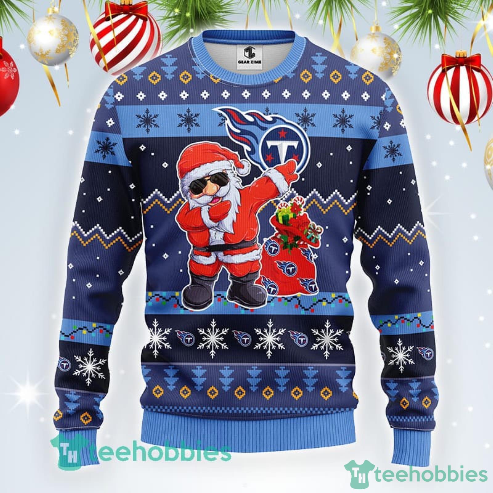 Buffalo Bills Ugly Christmas Sweater Navy