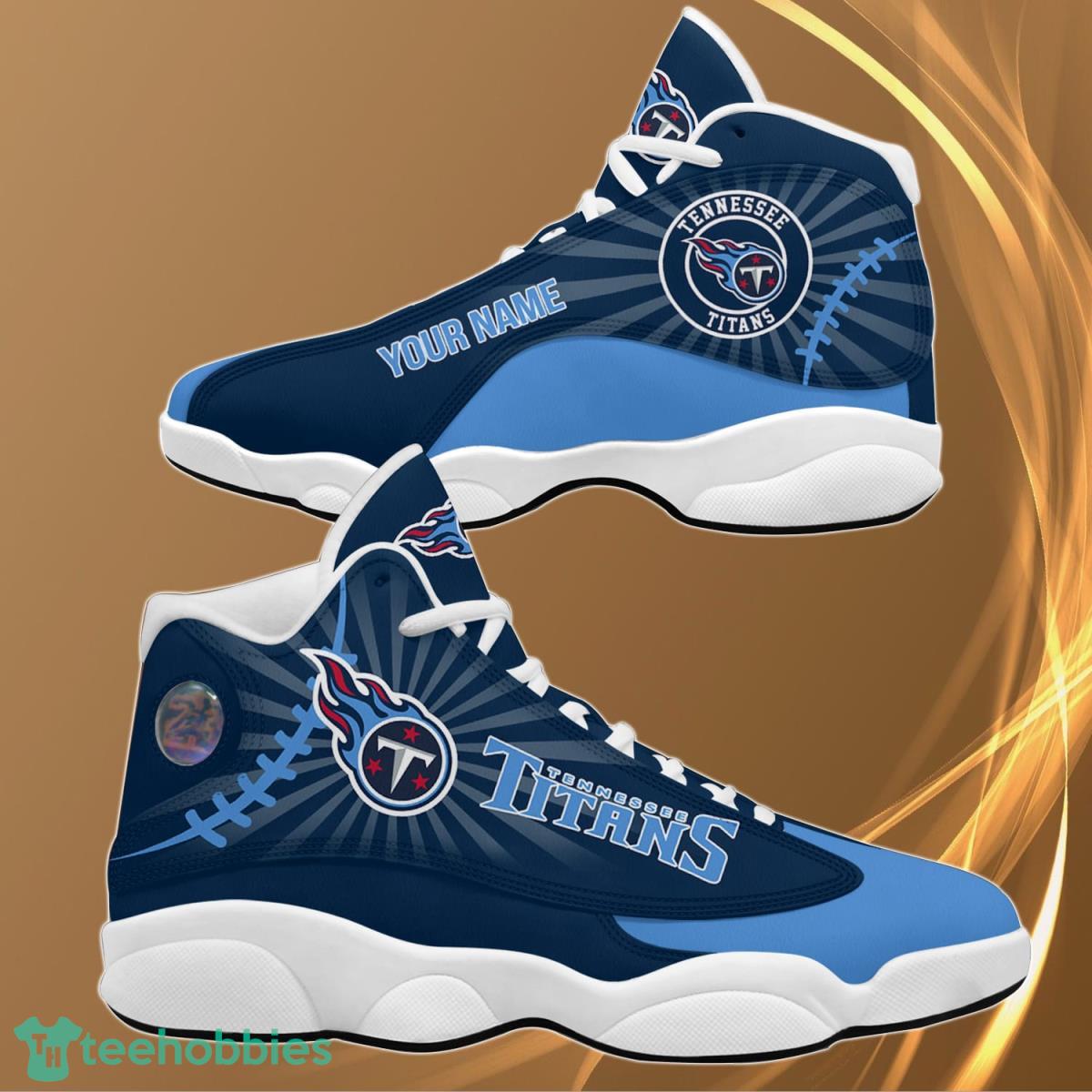 Tennessee Titans Personalzied Name Air Jordan 13 Shoes Best Gift Fans