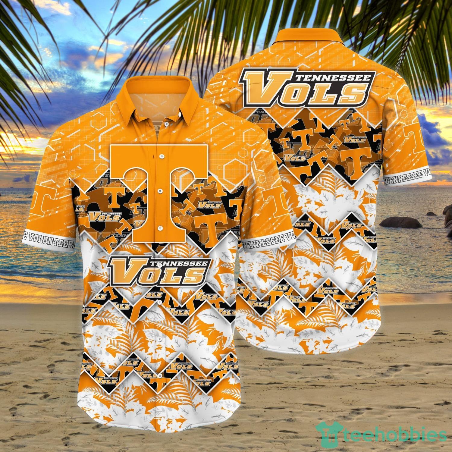 NCAA Tennessee Volunteers Flower Cheap Hawaiian Shirt 3D Shirt