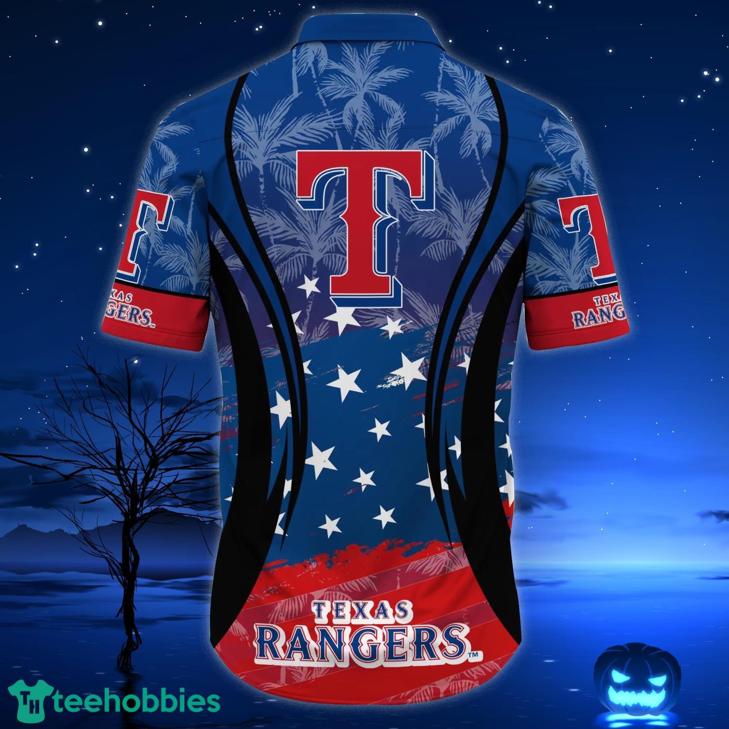Texas Rangers MLB Hawaiian Shirt Star Pattern Best Trend Summer Gift