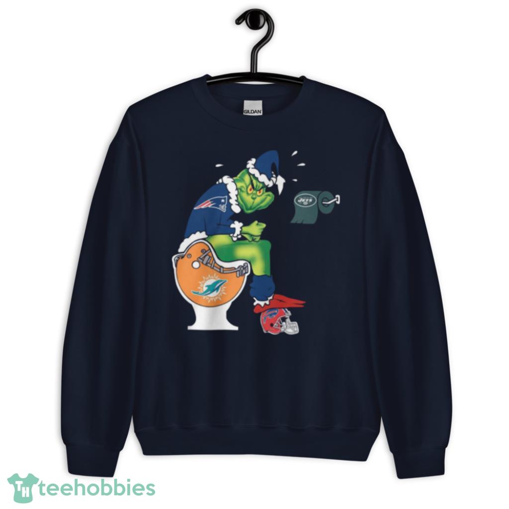 Good The Grinch Green Bay Packers Shit On Toilet Chicago Bears Christmas  Shirt - Thefirsttees