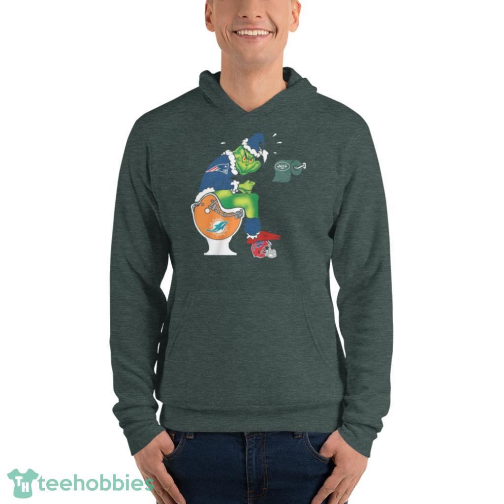 Nice The Grinch Chicago Bears Shit On Toilet Green Bay Packers Christmas  Shirt - Thefirsttees