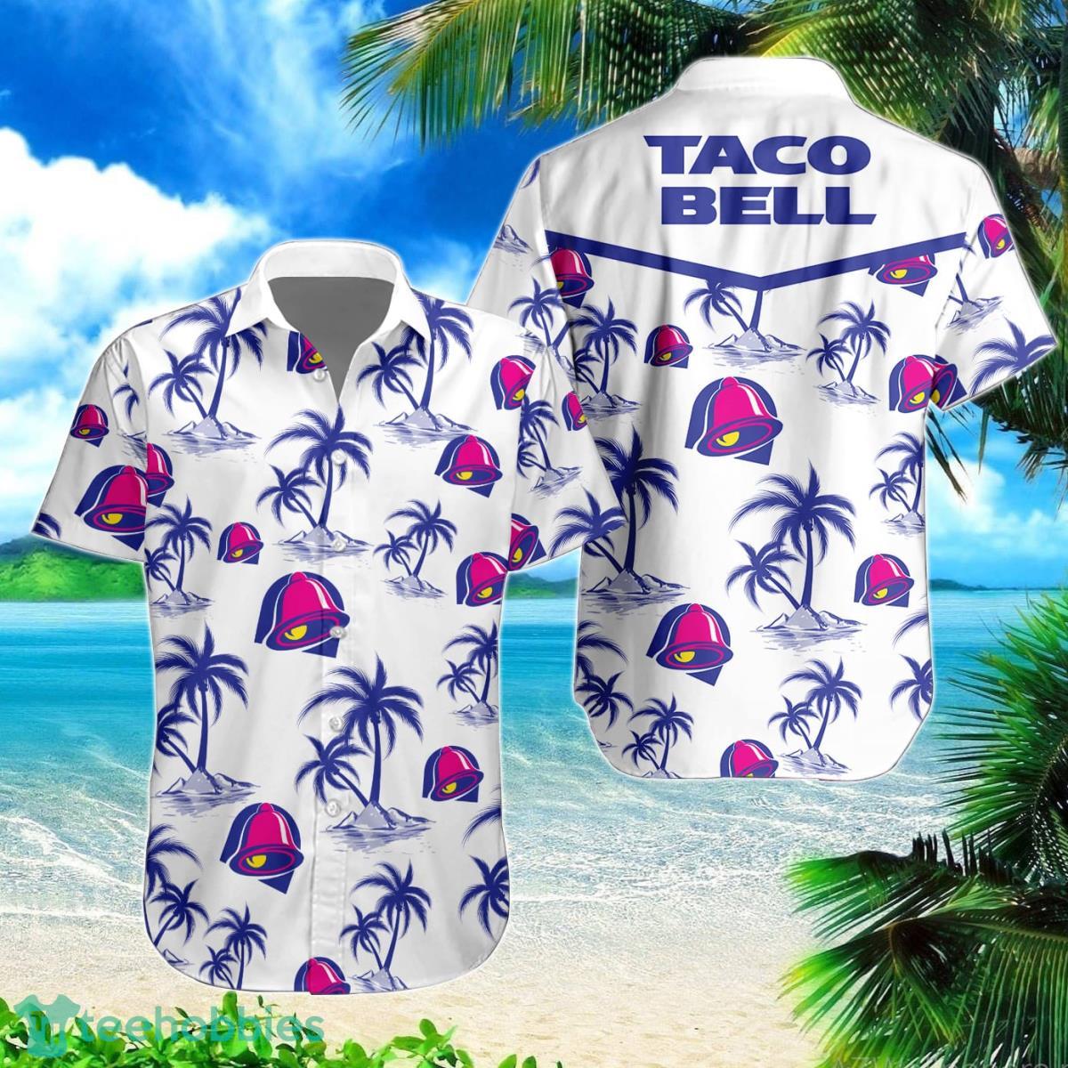 Tropical Taco Bells Button Hawaiian Shirt Best Gift Product Photo 1