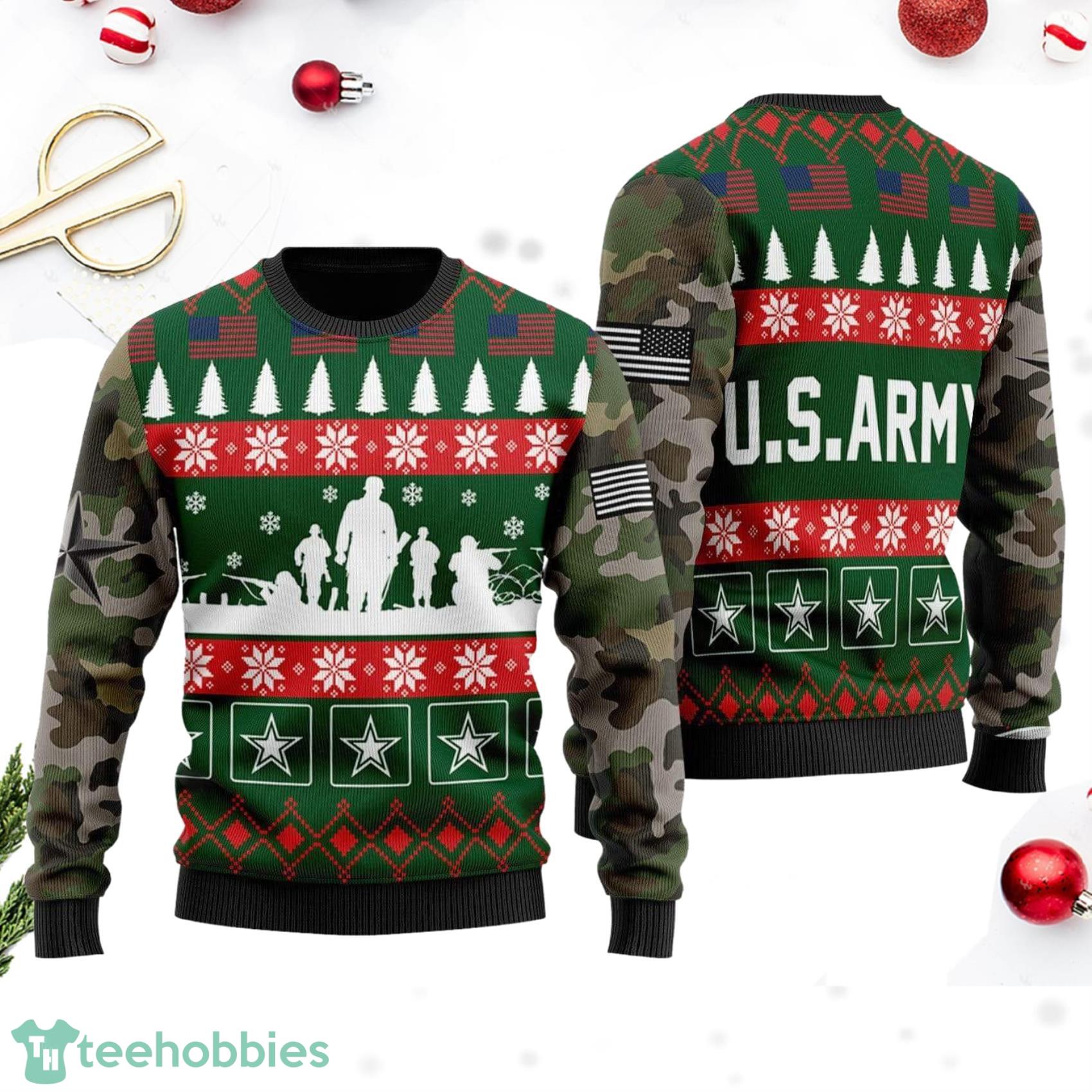 Military clearance ugly sweater