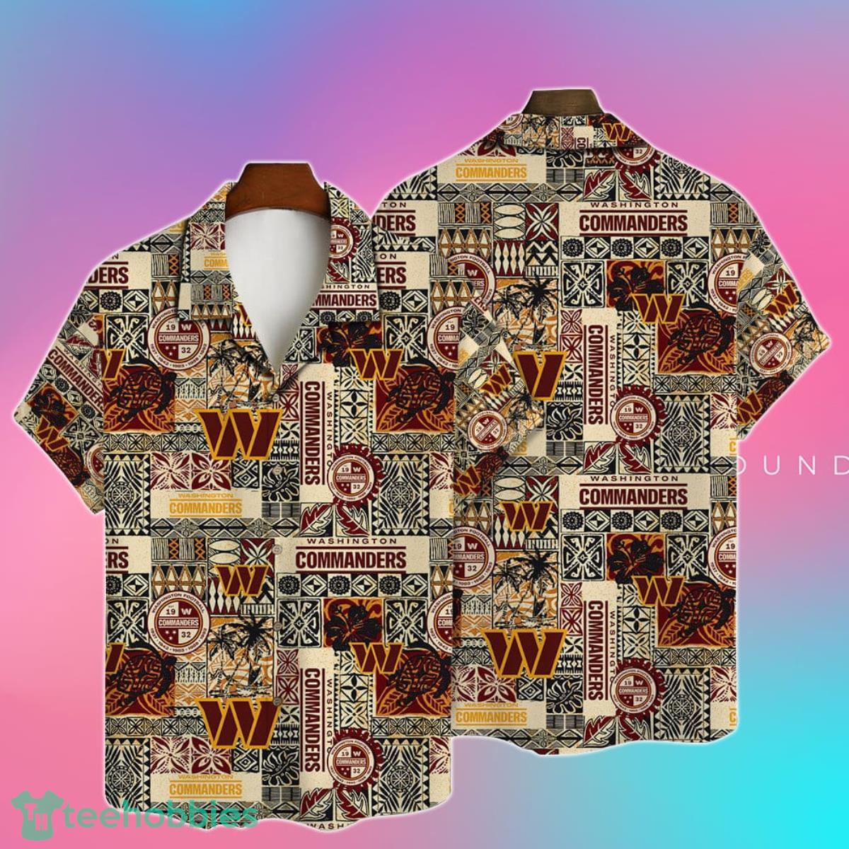 Washington Commanders 2023 AOP Hawaiian Shirt Best Gift For Men And Women Product Photo 1