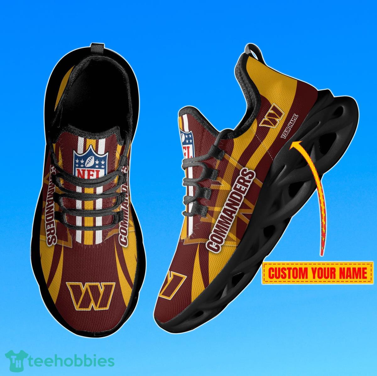Washington Commanders – Personalized Max Soul Shoes Best Gift For Men And Women Fans Product Photo 2