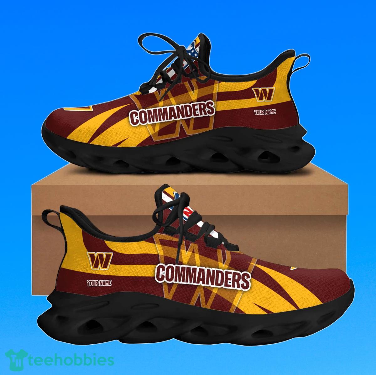 Washington Commanders – Personalized Max Soul Shoes Best Gift For Men And Women Fans Product Photo 1
