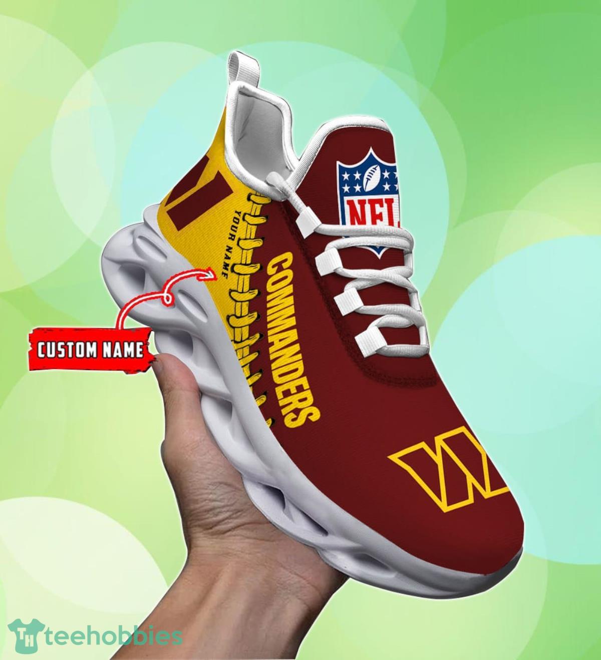 Washington Commanders-Personalized Max Soul Shoes Impressive Gift For Men And Women Fans Product Photo 1
