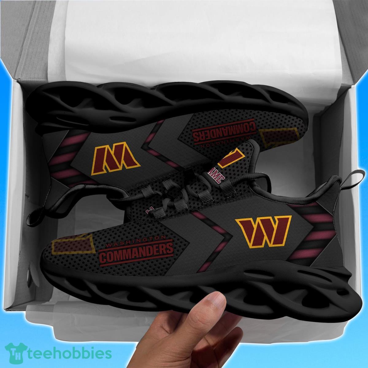 Washington Commanders Personalized Name Clunky Sneakers Special Gifts For Fans Product Photo 2