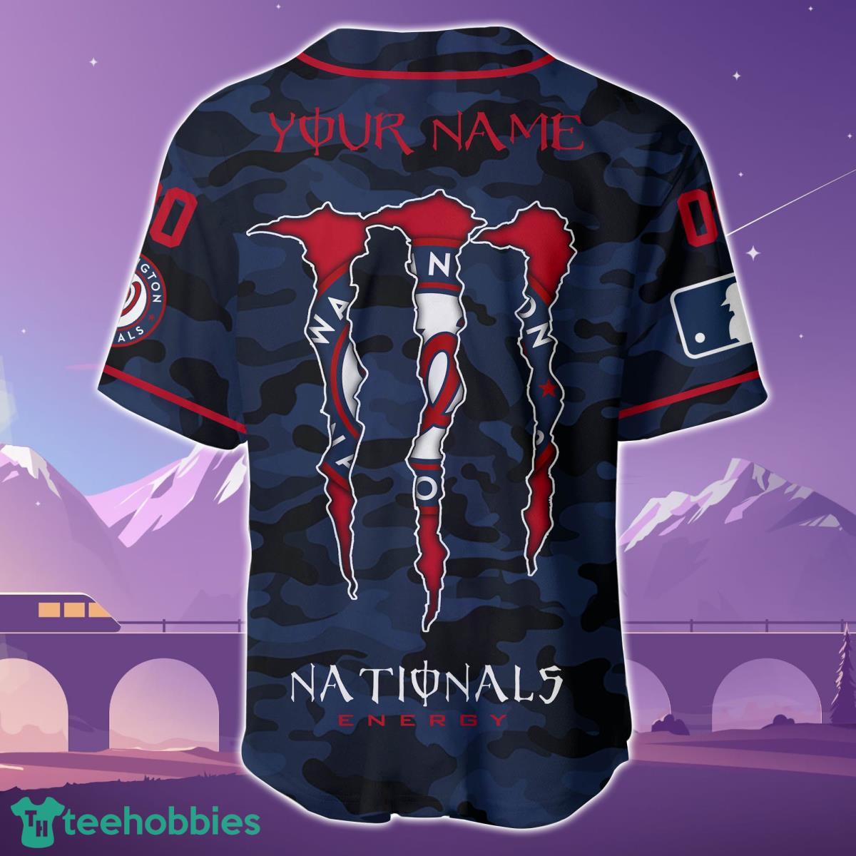 Washington Nationals Custom Name & Number Baseball Jersey Best Gift For Men And Women Product Photo 1