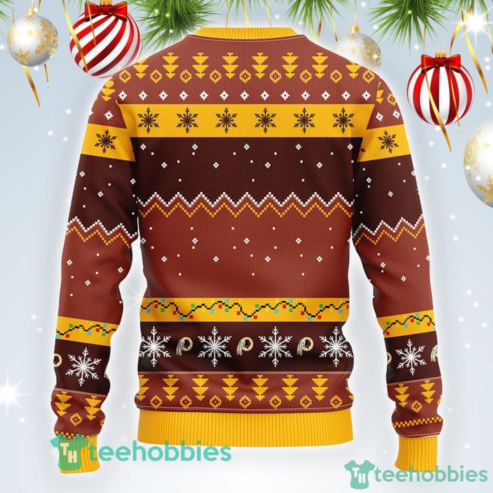 Washington Redskins NFL Team Dabbing Santa Claus Funny Ugly Christmas  Sweater Sport Fans Men And Women Christmas Gift