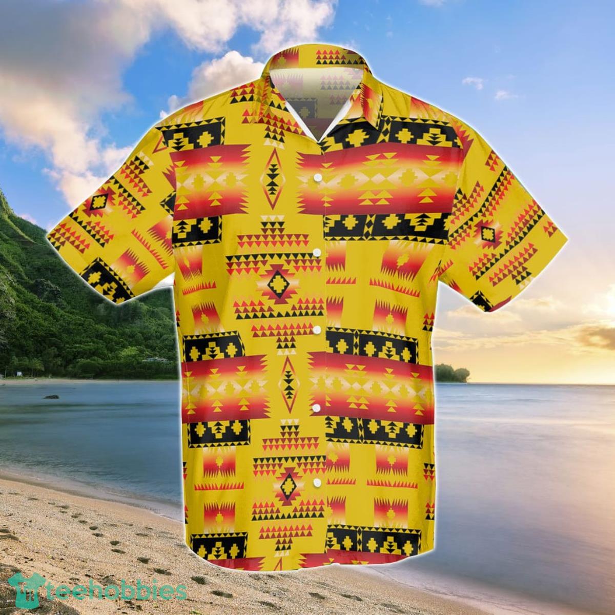 Native American Pattern Hawaiian Shirt Best Gift For Men Women