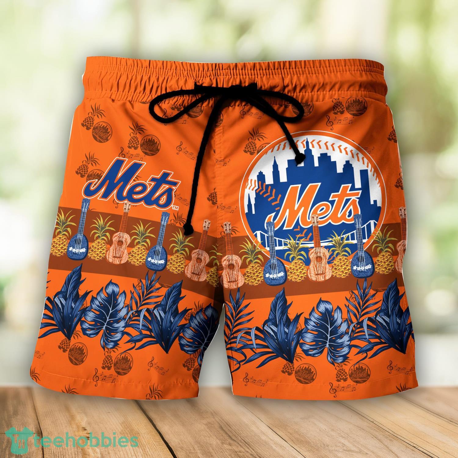 New York Mets Pineapple Hawaiian Shirt