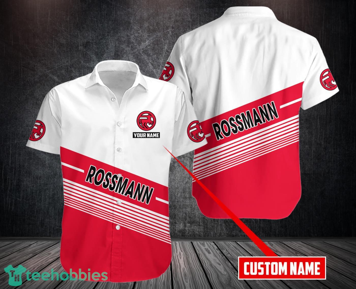3d All Over Printed Rossmann Hawaiian 3D Shirt Custom Name Product Photo 1